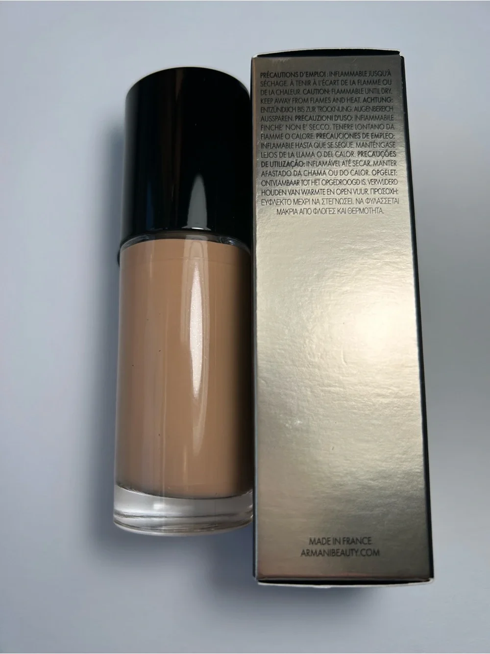 NWT🌷(#5.5) Armani Mini  Luminous Silk Natural Glow Blurring Liquid Foundation